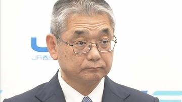 【北陸新幹線延伸】JR西・倉坂社長は理解示す「一定の輸送力を確保できる」　『桂川案』決定受け「1日も早く全線開通実現するよう…」