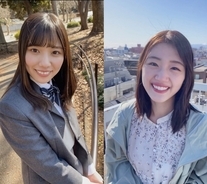 日向坂46、メンバーの河田陽菜と佐々木美玲がカメラ目線で“あなた”を励ます動画を公開！