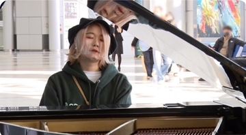 ハラミちゃん、『サンデー・ジャポン』の“復興ピアノ特集”に大反響！