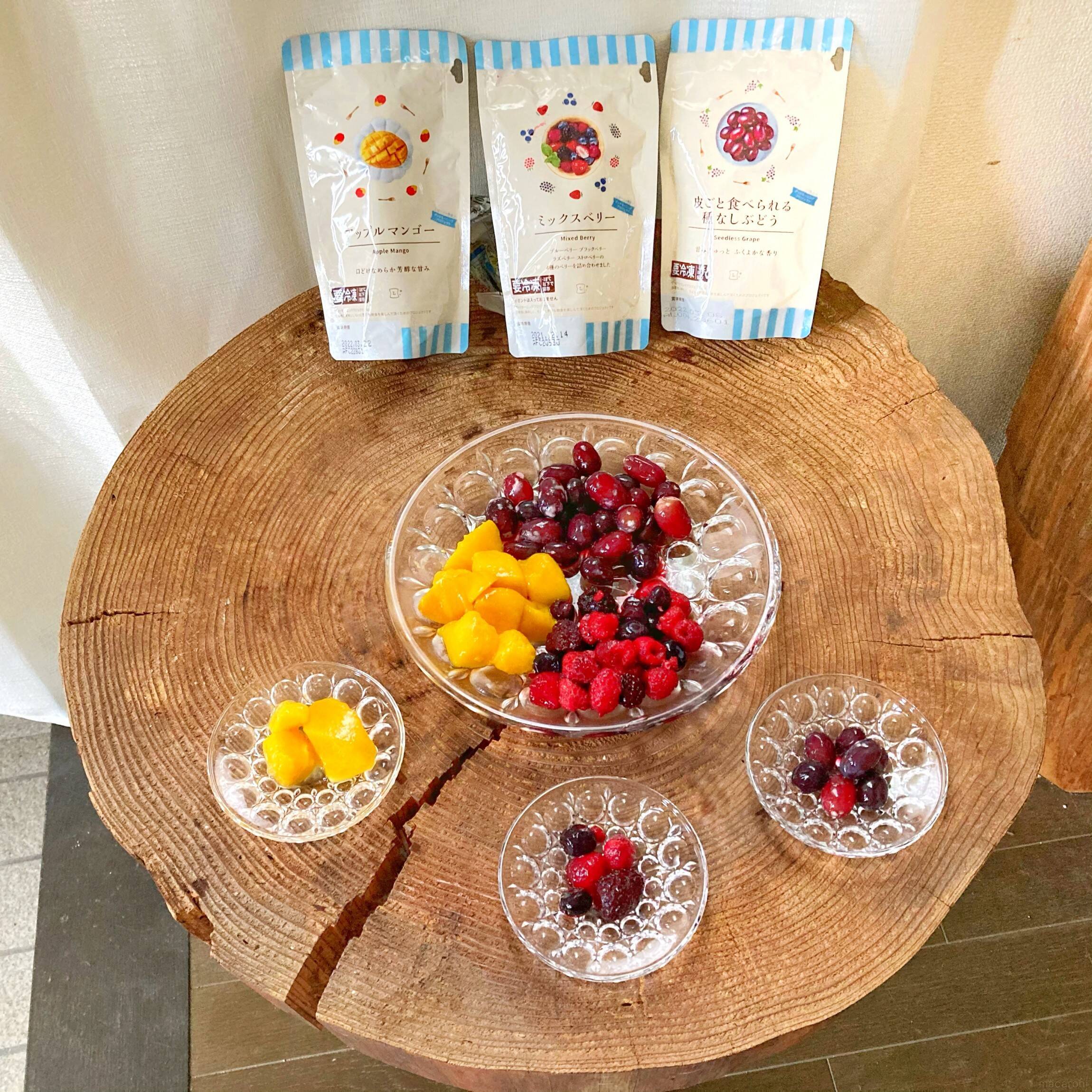 コンビニ大手3社の 冷凍フルーツ をマニアが食べ比べ 味わい 特徴を徹底レビュー 21年5月21日 エキサイトニュース 3 6