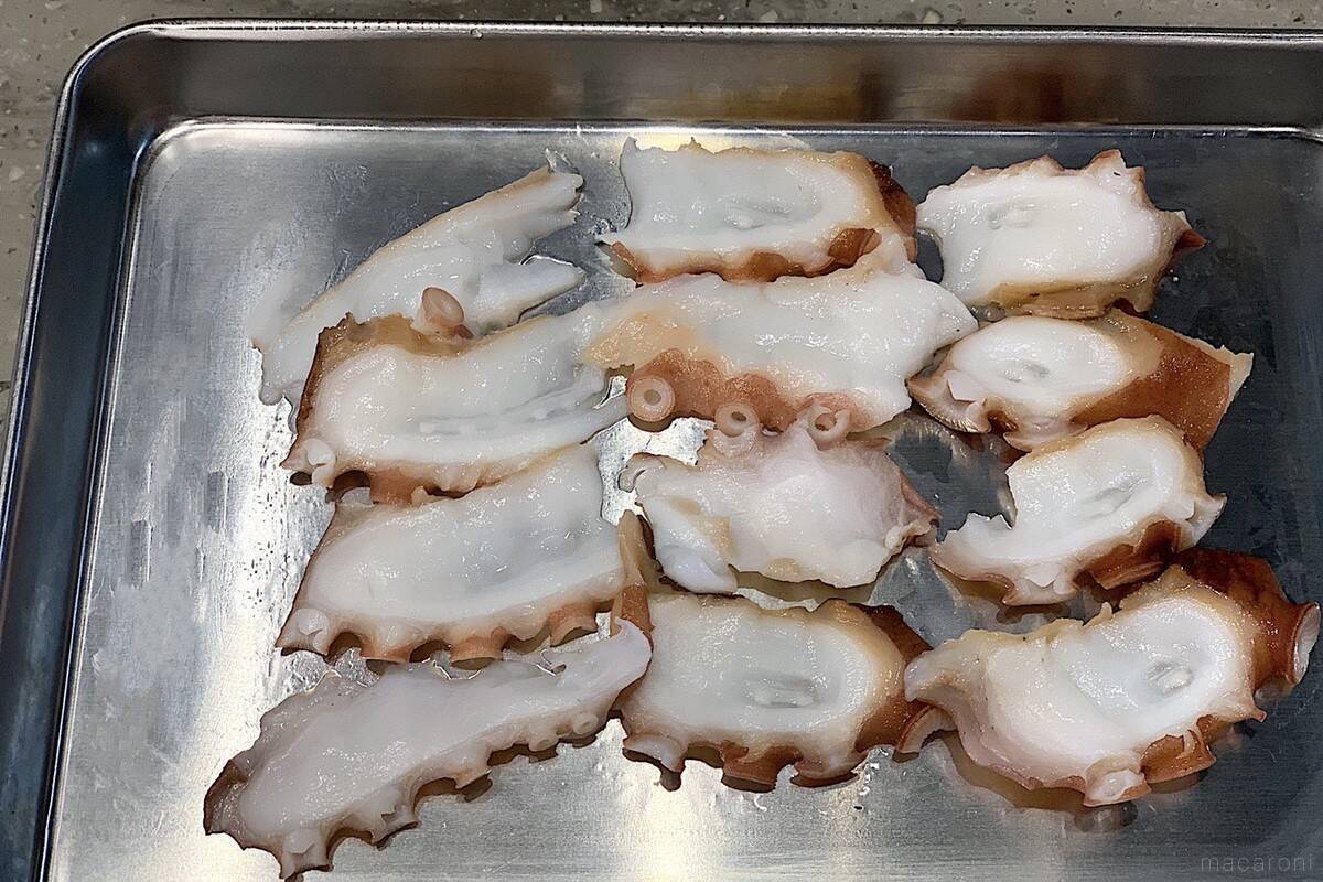 ミントがアクセント モロッコ風 タコのカルパッチョ 21年8月14日 エキサイトニュース