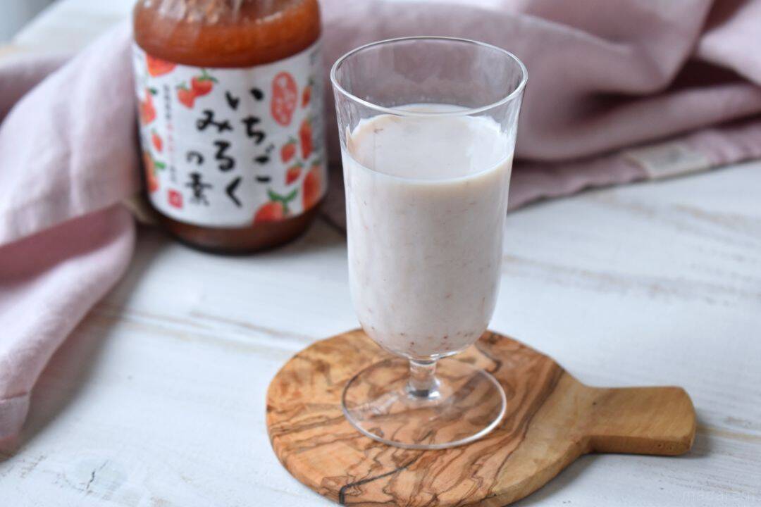 カルディ いちごみるくの素 が使える 市販アイスも贅沢いちご味に変身 21年9月17日 エキサイトニュース