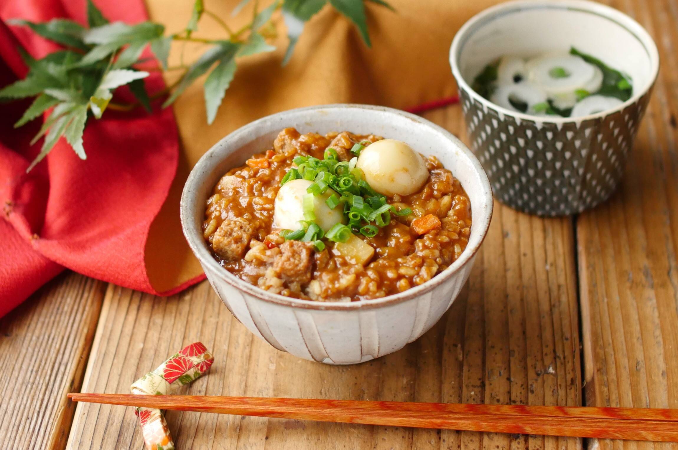 あのカレーメシが大変身 絶品アレンジレシピをmacaroni料理家が考案 Vol 2 カレーメシ五目おこわ 21年4月15日 エキサイトニュース 2 2