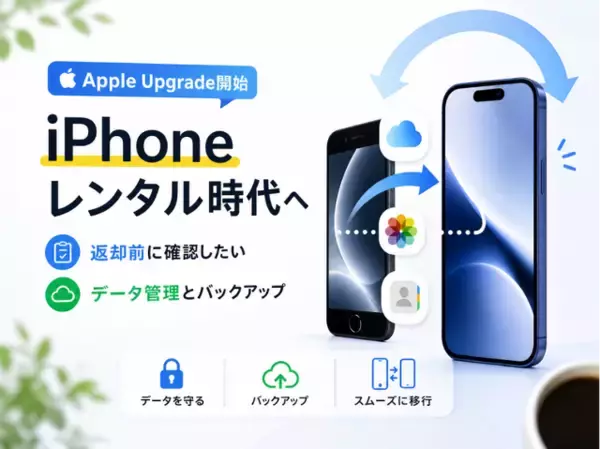 Apple Upgrade開始、iPhoneレンタル時代に必要になるデータ管理とバックアップ【PR】