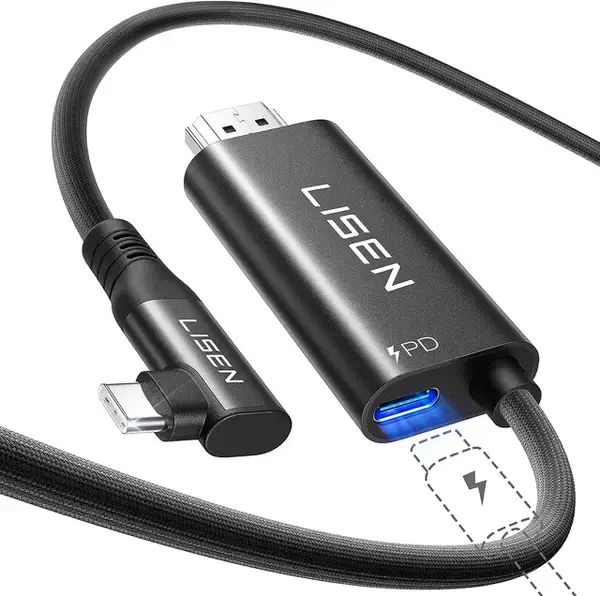 Amazon、LISENのUSB-C to HDMI ケーブルアダプター「Lisen 2E364」を1,499円で販売中（クーポン適用）