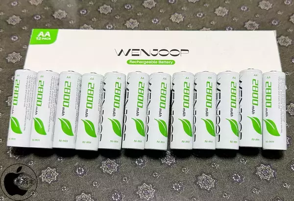 Amazon、WENJOOPのNiMH 単3（AA）2800mAh 充電池 12本を1,599円で販売中