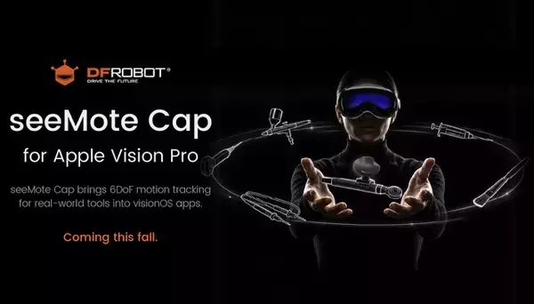 DFRobot、Apple Vision Pro向けSpatial Anchor「seeMote Cap」と「seeMote Cube」を発表
