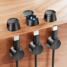 Amazon、Maveekのマグネット式ケーブルホルダー5個セット「15-BK5」を632円で販売中（クーポン適用）