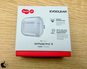Apple、Tech21のAirPods Pro 3用ケース「Tech21 EvoClear Case for AirPods Pro 3」を販売開始