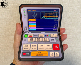 James Roche、iPhone用ハンドヘルド型センサースキャナーアプリ「DuoCorder+」をリリース