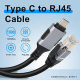 「Amazon、アジア資源のUSB-C接続LANケーブルを1,298円より販売中」の画像1