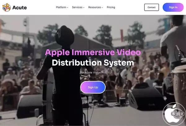 Apple Immersive Videoを無料でストリーミング配信できる「Acute」を試す