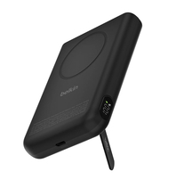 ベルキン、Qi2 25Wワイヤレス充電対応モバイルバッテリー「Belkin UltraCharge Pro Qi2 モバイルバッテリー マグネットリング付き 10000mAh」を販売開始