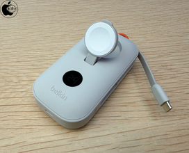 Amazon、Belkinのケーブル一体型急速充電モバイルバッテリー「Belkin BoostCharge Proモバイルバッテリー10K（Apple Watch充電機能付き）」を10,509円で販売中（タイムセール）