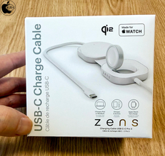 Apple Store、ZensのApple Watch & Qi2充電器付き140W出力対応USB-Cケーブル「Zens USB-C to USB-C Charging Cable Pro 3」を販売開始