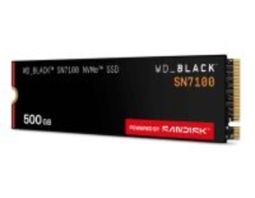 Amazon、SandiskのNVMe SSD 500GBモデル「WD_BLACK SN7100 NVMe SSD - 500 GB」を13,000円で販売中