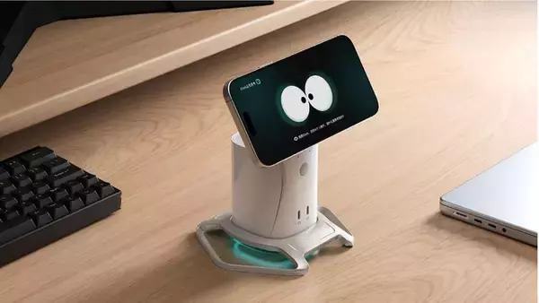 Pisen、Qi2 25W対応AIロボット充電ステーション「iDock Qi2.2 AI Robot Charging Station」を発表
