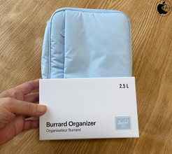 Apple Store、HerschelのAirTagポケット付きオーガナイザー「Herschel Cloud Burrard Tech Organizer」の新色を追加販売（Apple限定）