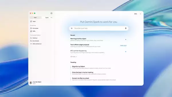 Google、macOS用GeminiアプリにGemini Sparkを導入