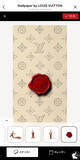 「ルイ・ヴィトン、公式LINEアカウントにて、モノグラム誕生130周年を祝うオリジナルiPhone用壁紙を配布中」の画像1