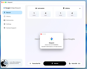 Google、Mac用Gemma搭載音声認識アプリ「Google AI Edge Eloquent for MacOS」をリリース