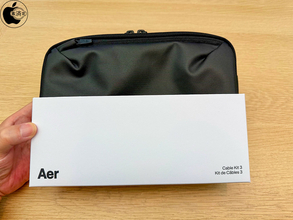 Apple Store、Aerのアクセサリー向けバッグ「Aer Cable Kit 3 Organizer」を販売開始