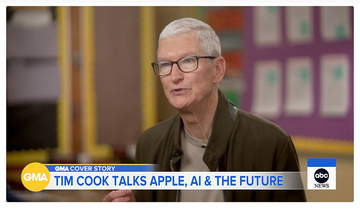 Good Morning America：Tim Cook CEO、Apple創立50周年 回顧と未来への展望を語る