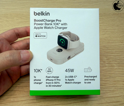 Apple Store、Belkinのケーブル一体型急速充電モバイルバッテリー「Belkin BoostCharge Proモバイルバッテリー10K（Apple Watch充電機能付き）」を販売開始