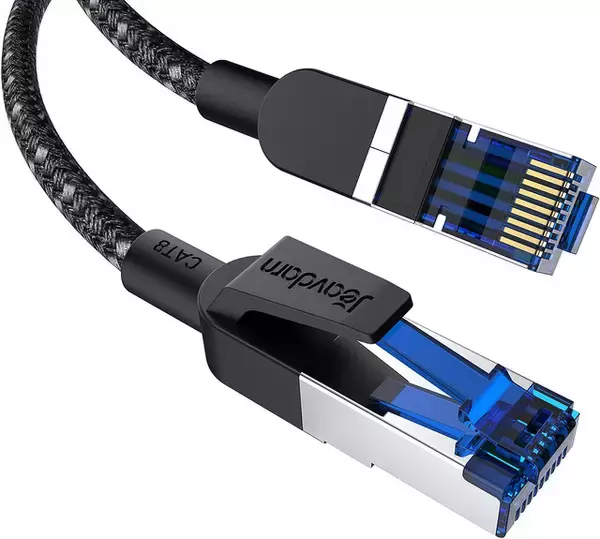 Amazon、JeavdarnのCat8 LANケーブル「Jeavdarn LANケーブル CAT8」を540円より販売中