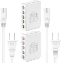 Amazon、Ailkinの10ポートUSB充電器「PT-WC-13」の2個セットを3,199円で販売中（タイムセール）