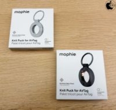 Apple Store、mophieのAirTag用ケース「mophie Knit Puck for AirTag」を販売開始（Apple限定）