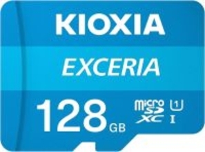 Amazon、KIOXIAのmicroSD カード 128GBモデル「EXCERIA LMEX1L128GG2」を1,380円で販売中