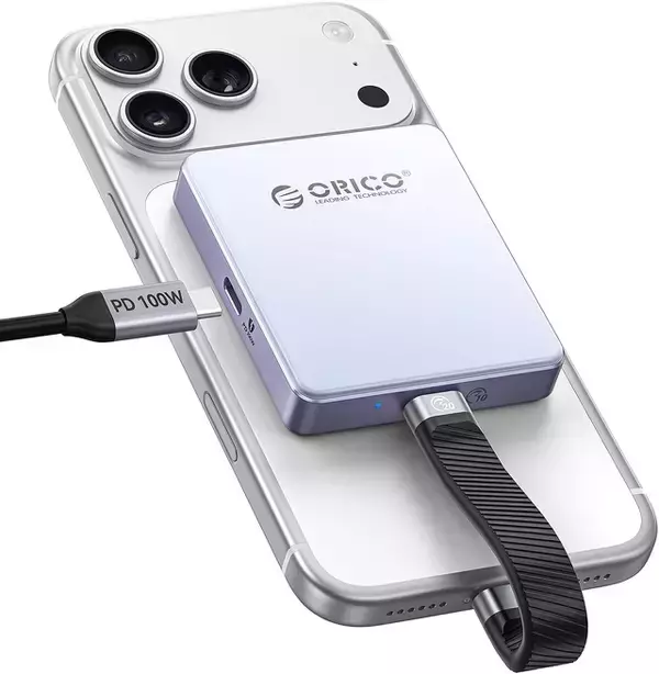 Amazon、ORICOのMagSafeマウント対応SSDケース「ORICO-AP42P-BL」を2,659円で販売中（クーポン適用）