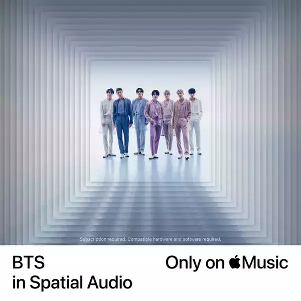Apple Music、BTSのアルバムシリーズがドルビーアトモス対応の空間オーディオで限定配信開始