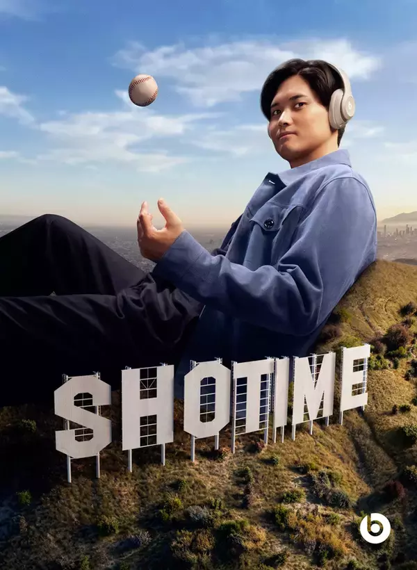 Beats、大谷翔平選手が登場する新キャンペーンを開始