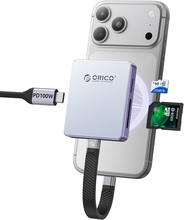 Amazon、ORICOのMagSafeマウント対応SDカードリーダー＆ポータブルSSDケース「ORICO AP42F」を3,074円で販売中（クーポン適用）