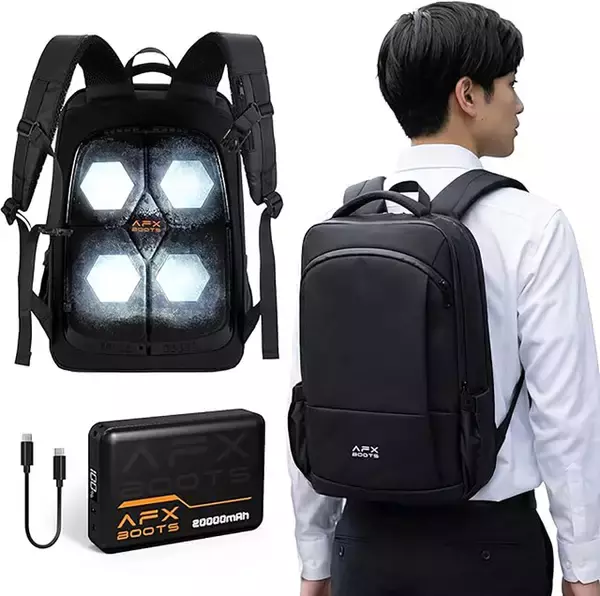 Amazon、NAFUJATのペルチェ冷却装置付きリュック「AFXBoots Backpack」を7,980円で販売中（タイムセール）