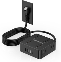 Amazon、YudoficalのACコンセント8個＆4個USB充電ポート搭載電源タップ「ZYC13-B」を1,598円で販売中（クーポン適用）