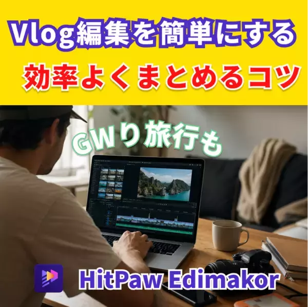 Vlog編集を簡単にする方法｜GWの動画素材を効率よくまとめるコツ【PR】