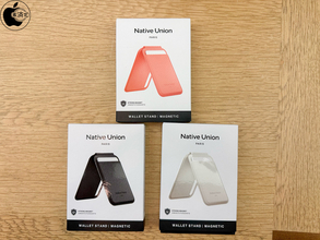 Apple Store、Native UnionのMagSafeマウント対応ヴィーガンレザースタンド「Native Union Active Wallet Magnetic Stand（MagSafe対応）」を販売開始