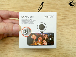 Apple Store、ShiftCamのMagSafeマウント対応LEDライト「ShiftCam SnapLight Magnetic LED Selfie Ring Light」を販売開始