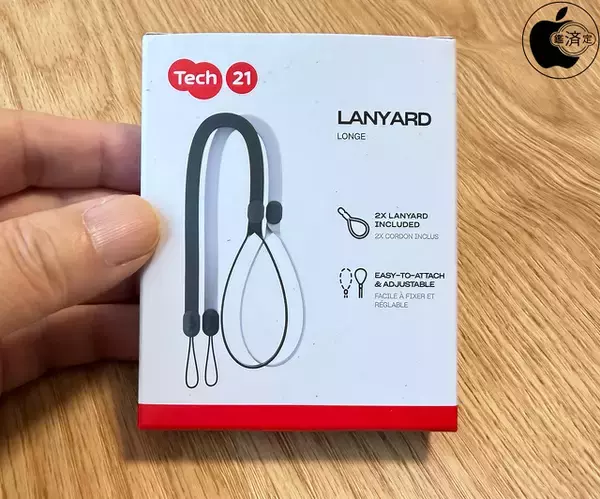 Apple Store、Tech21のストラップの2本セット「Tech21 Wrist Lanyard（2本入り）」を販売開始（Apple限定）