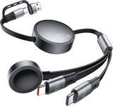 「Amazon、CAFELEのApple Watch磁気充電器付きUSB-C 3 in 2充電ケーブルを2,399円で販売中（タイムセール）」の画像1