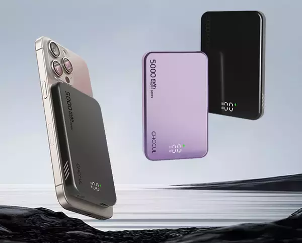 Amazon、CHCCULの5000mAhワイヤレス充電対応モバイルバッテリー「CHCCUL C10」を999円で販売中（クーポン適用）