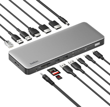ベルキン、14ポートを集約したThunderbolt 4接続ドック「Belkin Thunderbolt 4 ドッキングステーション 14-in-1」を販売開始