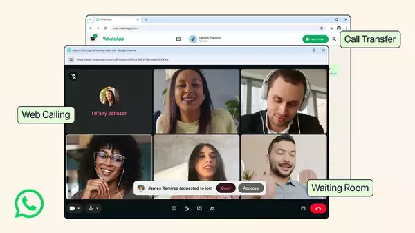 Meta、WhatsApp Webから直接、音声通話とビデオ通話（1対1およびグループ）の発信と受信が可能に