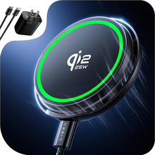 Amazon、LISENの45W USB電源アダプタ付きQi2.2認証 25Wワイヤレス充電器「Lisen W122B-A0-JP」を2,999円で販売中（クーポン適用）