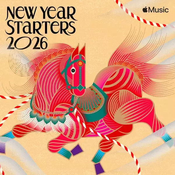 Apple、限定プレイリスト企画「New Year Starters 2026」を公開