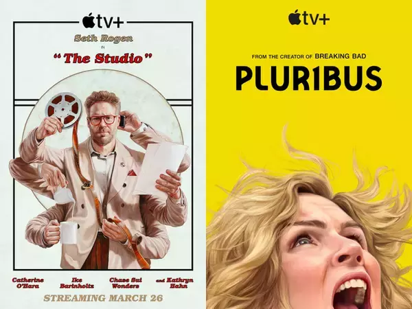 Apple、第83回ゴールデングローブ賞（2026）において、『ザ・スタジオ』でコメディ部門と主演男優賞を、『プルリバス』で主演女優賞を受賞