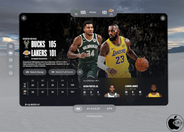NBA、Apple Immersive Videoで2026シーズンのレイカーズの一部の試合の生中継を開始